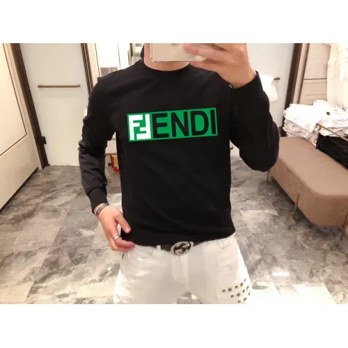 Fendi Hoodies Long Sleeved For Men #1421045 $48.00 USD, Wholesale Replica Fendi Hoodies