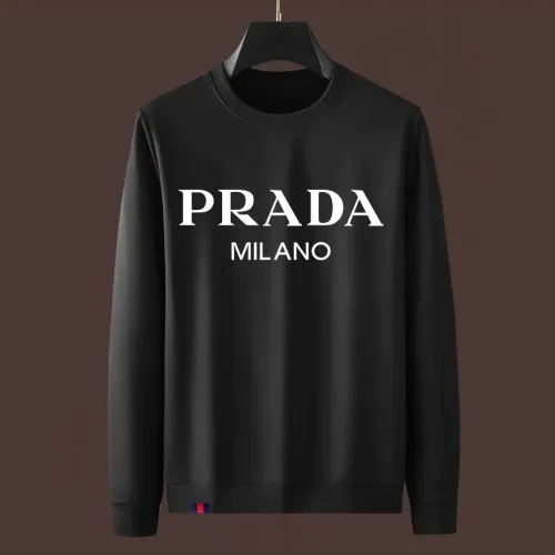 Prada Hoodies Long Sleeved For Men #1421102 $48.00 USD, Wholesale Replica Prada Hoodies