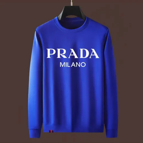 Prada Hoodies Long Sleeved For Men #1421104 $48.00 USD, Wholesale Replica Prada Hoodies