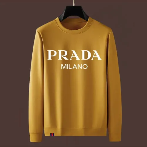 Prada Hoodies Long Sleeved For Men #1421107 $48.00 USD, Wholesale Replica Prada Hoodies