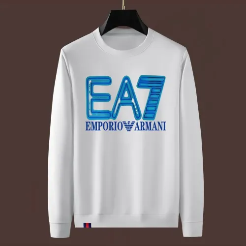 Armani Hoodies Long Sleeved For Men #1421160 $48.00 USD, Wholesale Replica Armani Hoodies