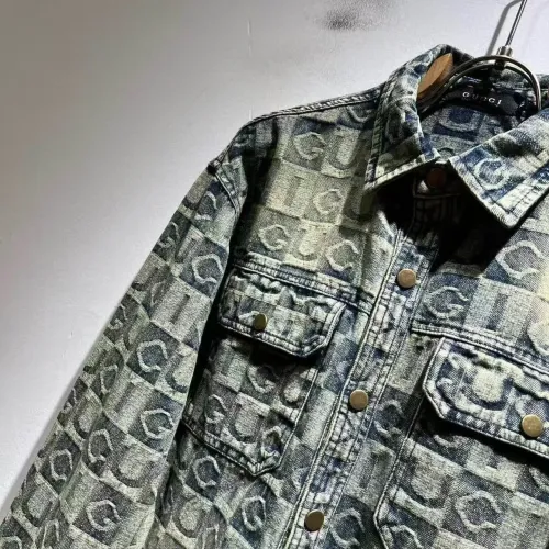 Replica Gucci Jackets Long Sleeved For Men #1421184 $72.00 USD for Wholesale