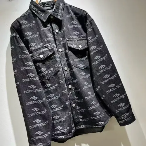 Replica Balenciaga Jackets Long Sleeved For Men #1421194 $72.00 USD for Wholesale