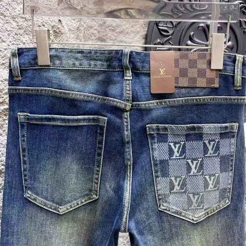 Replica Louis Vuitton LV Jeans For Men #1421195 $68.00 USD for Wholesale