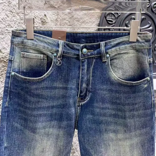 Replica Louis Vuitton LV Jeans For Men #1421196 $68.00 USD for Wholesale