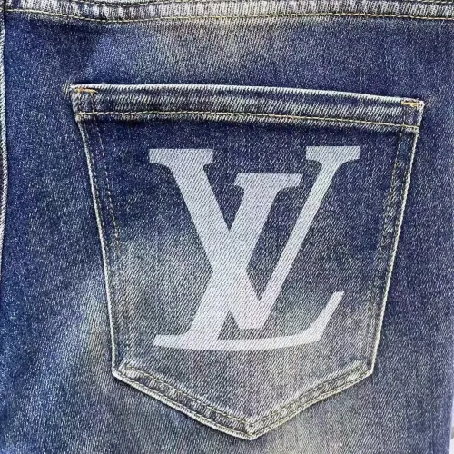 Replica Louis Vuitton LV Jeans For Men #1421196 $68.00 USD for Wholesale