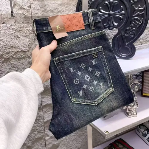 Louis Vuitton LV Jeans For Men #1421201 $68.00 USD, Wholesale Replica Louis Vuitton LV Jeans