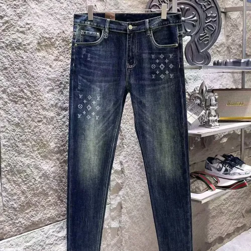 Replica Louis Vuitton LV Jeans For Men #1421201 $68.00 USD for Wholesale