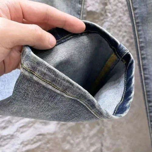 Replica Louis Vuitton LV Jeans For Men #1421203 $68.00 USD for Wholesale