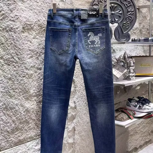 Replica Prada Jeans For Men #1421208 $68.00 USD for Wholesale