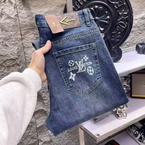 Louis Vuitton LV Jeans For Men #1421209 $68.00 USD, Wholesale Replica Louis Vuitton LV Jeans