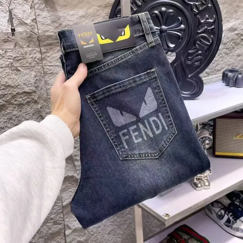 Fendi Jeans For Men #1421213 $68.00 USD, Wholesale Replica Fendi Jeans