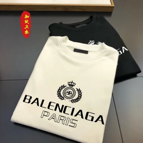 Replica Balenciaga Hoodies Long Sleeved For Men #1421243 $45.00 USD for Wholesale