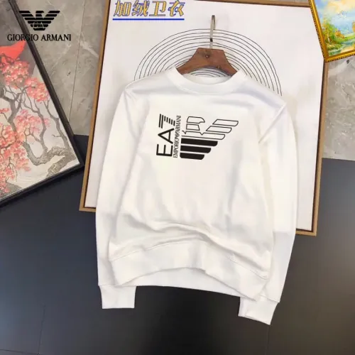 Armani Hoodies Long Sleeved For Men #1421248 $45.00 USD, Wholesale Replica Armani Hoodies