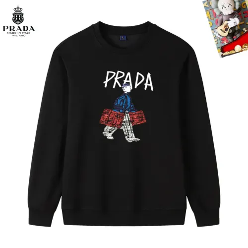 Prada Hoodies Long Sleeved For Men #1421303 $40.00 USD, Wholesale Replica Prada Hoodies