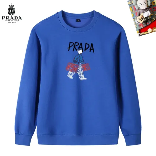 Prada Hoodies Long Sleeved For Men #1421305 $40.00 USD, Wholesale Replica Prada Hoodies