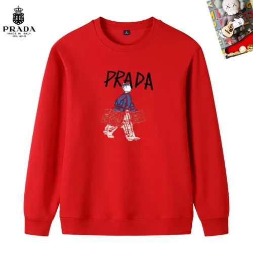 Prada Hoodies Long Sleeved For Men #1421306 $40.00 USD, Wholesale Replica Prada Hoodies