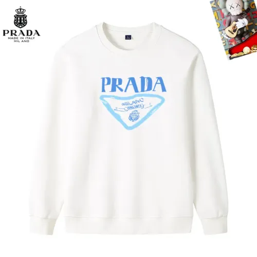 Prada Hoodies Long Sleeved For Men #1421315 $40.00 USD, Wholesale Replica Prada Hoodies