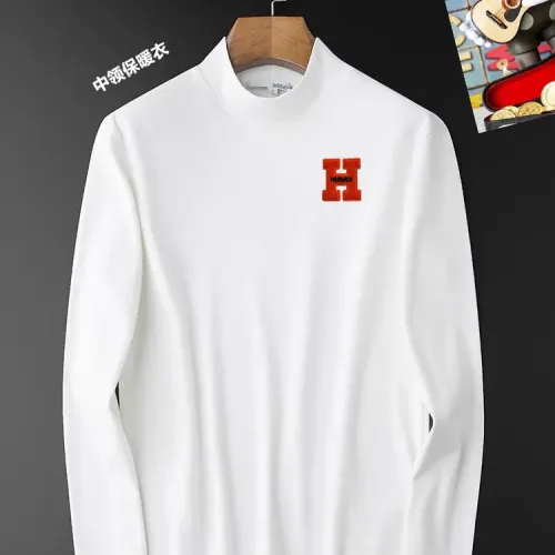 Hermes T-Shirts Long Sleeved For Men #1421415 $40.00 USD, Wholesale Replica Hermes T-Shirts