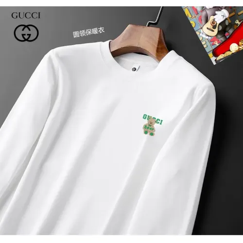 Replica Gucci T-Shirts Long Sleeved For Men #1421435 $40.00 USD for Wholesale