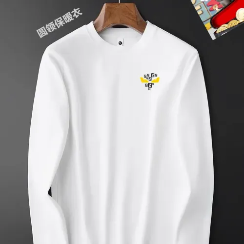 Fendi T-Shirts Long Sleeved For Men #1421443 $40.00 USD, Wholesale Replica Fendi T-Shirts