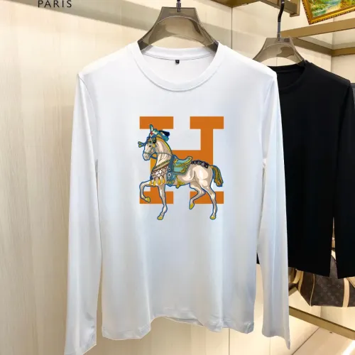 Hermes T-Shirts Long Sleeved For Unisex #1421499 $34.00 USD, Wholesale Replica Hermes T-Shirts