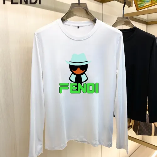 Fendi T-Shirts Long Sleeved For Unisex #1421522 $34.00 USD, Wholesale Replica Fendi T-Shirts