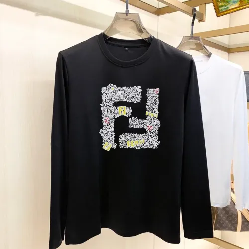 Fendi T-Shirts Long Sleeved For Unisex #1421545 $34.00 USD, Wholesale Replica Fendi T-Shirts
