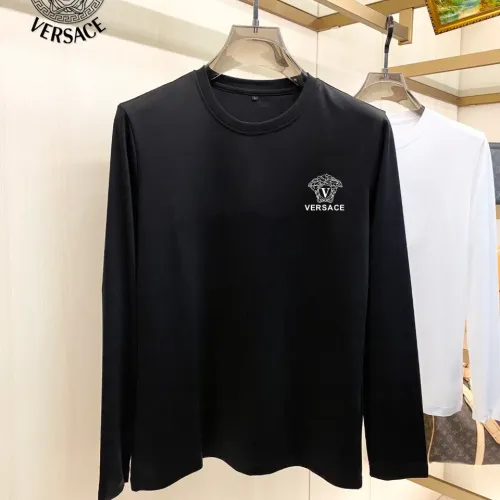 Versace T-Shirts Long Sleeved For Unisex #1421553 $34.00 USD, Wholesale Replica Versace T-Shirts