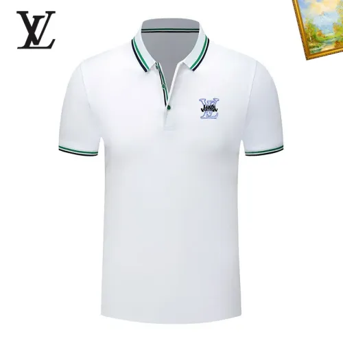 Louis Vuitton LV T-Shirts Short Sleeved For Men #1421615 $29.00 USD, Wholesale Replica Louis Vuitton LV T-Shirts