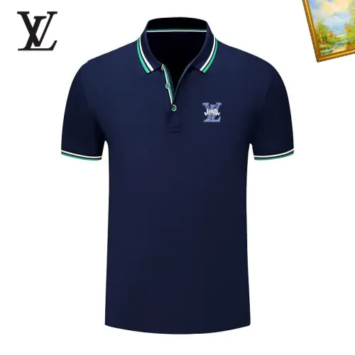 Louis Vuitton LV T-Shirts Short Sleeved For Men #1421622 $29.00 USD, Wholesale Replica Louis Vuitton LV T-Shirts