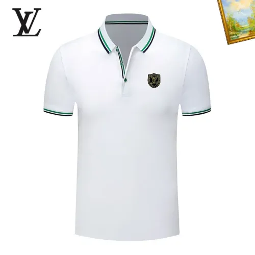 Louis Vuitton LV T-Shirts Short Sleeved For Men #1421624 $29.00 USD, Wholesale Replica Louis Vuitton LV T-Shirts