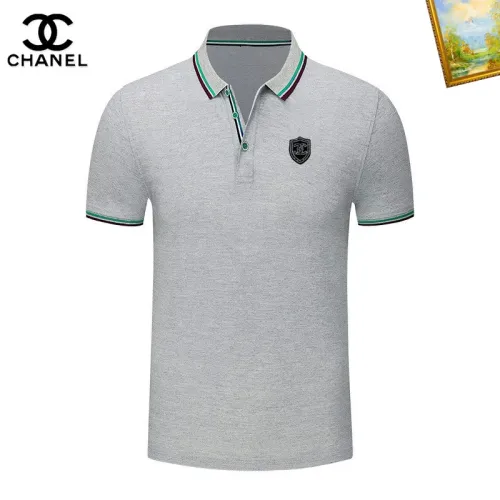 Chanel T-Shirts Short Sleeved For Men #1421655 $29.00 USD, Wholesale Replica Chanel T-Shirts