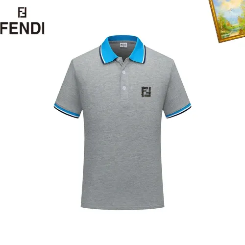 Fendi T-Shirts Short Sleeved For Men #1421704 $29.00 USD, Wholesale Replica Fendi T-Shirts
