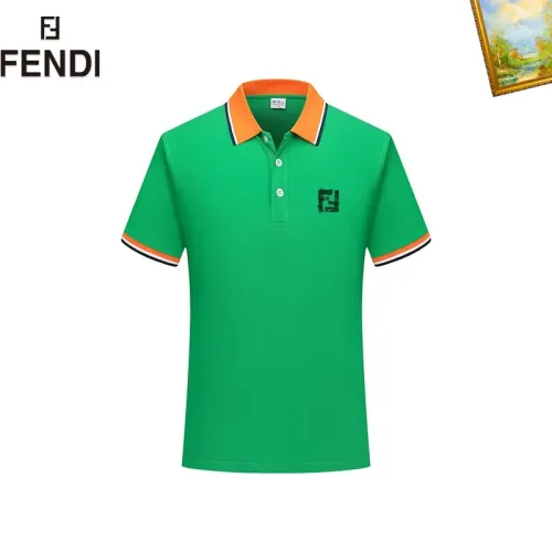 Fendi T-Shirts Short Sleeved For Men #1421705 $29.00 USD, Wholesale Replica Fendi T-Shirts
