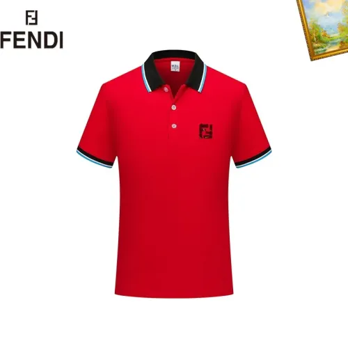 Fendi T-Shirts Short Sleeved For Men #1421706 $29.00 USD, Wholesale Replica Fendi T-Shirts