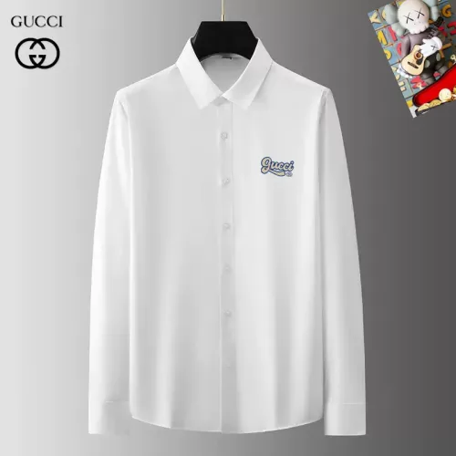 Gucci Shirts Long Sleeved For Men #1421761 $40.00 USD, Wholesale Replica Gucci Shirts