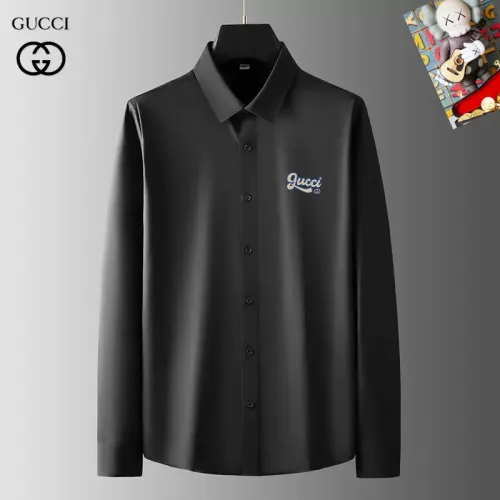 Gucci Shirts Long Sleeved For Men #1421764 $40.00 USD, Wholesale Replica Gucci Shirts