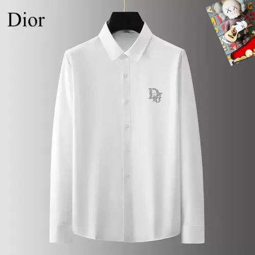 Christian Dior Shirts Long Sleeved For Men #1421785