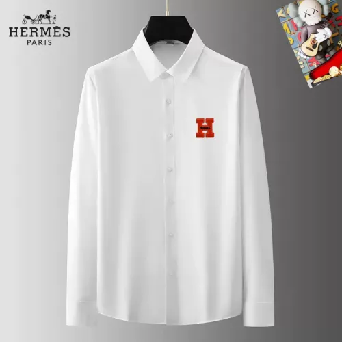 Hermes Shirts Long Sleeved For Men #1421789
