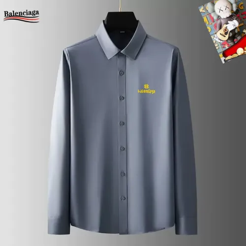 Balenciaga Shirts Long Sleeved For Men #1421799 $40.00 USD, Wholesale Replica Balenciaga Shirts