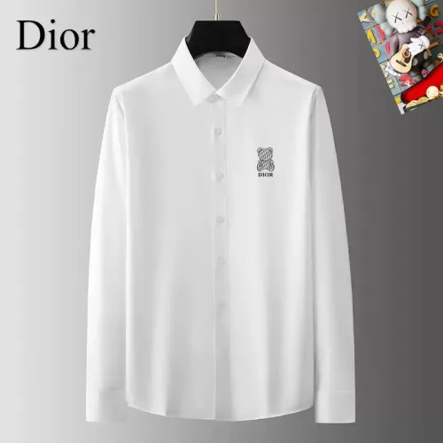 Christian Dior Shirts Long Sleeved For Men #1421804