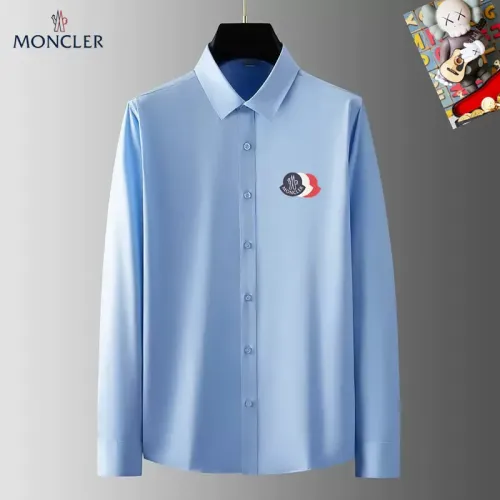 Moncler Shirts Long Sleeved For Men #1421821 $40.00 USD, Wholesale Replica Moncler Shirts
