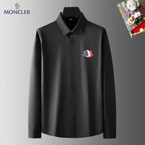 Moncler Shirts Long Sleeved For Men #1421823 $40.00 USD, Wholesale Replica Moncler Shirts