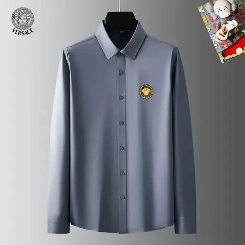 Versace Shirts Long Sleeved For Men #1421834 $40.00 USD, Wholesale Replica Versace Shirts