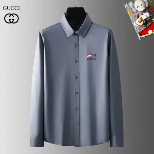 Gucci Shirts Long Sleeved For Men #1421842 $40.00 USD, Wholesale Replica Gucci Shirts