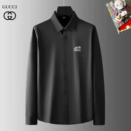 Gucci Shirts Long Sleeved For Men #1421843 $40.00 USD, Wholesale Replica Gucci Shirts