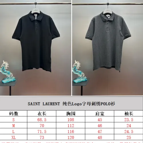 Replica Yves Saint Laurent YSL T-shirts Short Sleeved For Unisex #1421858 $60.00 USD for Wholesale