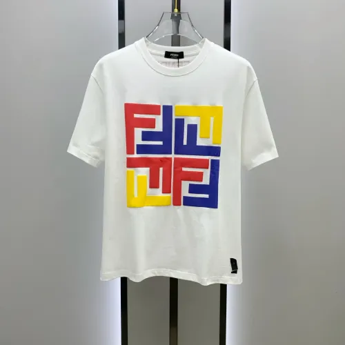 Fendi T-Shirts Short Sleeved For Men #1421903 $68.00 USD, Wholesale Replica Fendi T-Shirts