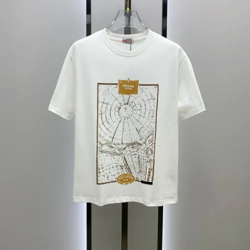 Prada T-Shirts Short Sleeved For Men #1421913 $68.00 USD, Wholesale Replica Prada T-Shirts